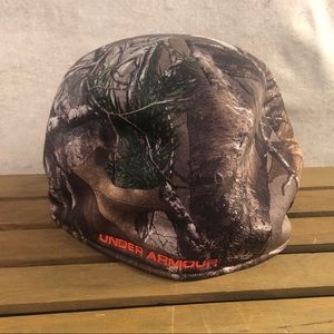 Under Armor UA Real Tree Camo Fleece Hunting Cap L